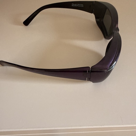 Polar Optics Women's Fit Over Sunglasses Polarized Amethyst Purple 2D118P01T - Picture 5 of 8